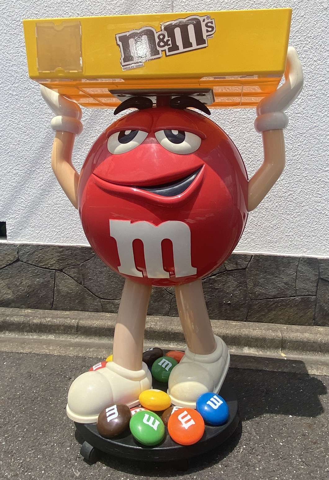 M&M’S店頭ﾃﾞｨｽﾌﾟﾚｲ